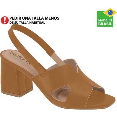 BEIRA RIO  de Mujer modelo Sandalia Vestir Mujer 8436 cameles sintéticos mujer 2025090421513094465 Sintético Pvc