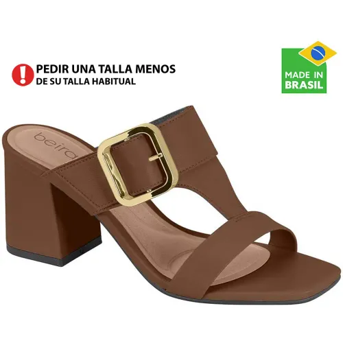 BEIRA RIO  de Mujer modelo Sandalia Vestir Mujer 8436 coñacs sintéticos mujer 2025090421513094507 Sintético Pvc