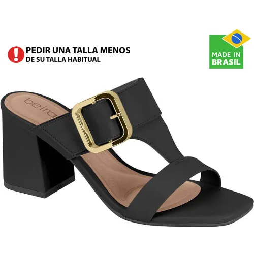 BEIRA RIO Negro de Mujer modelo Sandalia Vestir Mujer 8436 negros sintéticos mujer 2025090421513094549 Sintético Pvc