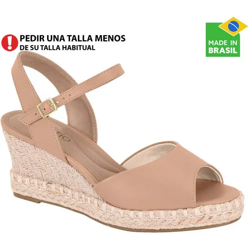 BEIRA RIO  de Mujer modelo Sandalia Cuña Mujer 8486 nudes sintéticos mujer 2025090421513094675 Sintético Pvc