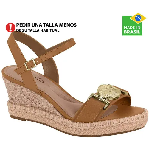 BEIRA RIO  de Mujer modelo Sandalia Cuña Mujer 8486 cameles sintéticos mujer 2025090421513094759 Sintético Pvc