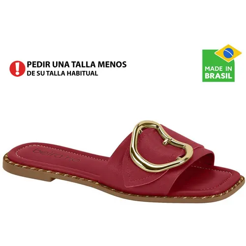 BEIRA RIO  de Mujer modelo Sandalia Flat Mujer 8506 cerezas sintéticos mujer 2025090421513095082 Sintético Pvc
