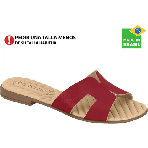 BEIRA RIO  de Mujer modelo Sandalia Flat Mujer 8519 cerezas sintéticos mujer 2025090421513095145 Sintético Pvc
