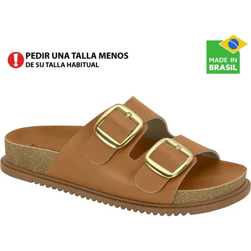 BEIRA RIO  de Mujer modelo Sandalia Mujer 8523 cameles sintéticos mujer 2025090421513095250 Sintético Pvc