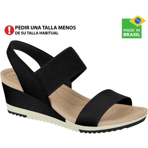 MODARE Negro de Mujer modelo Sandalia Cuña Mujer 7123 negros sintéticos mujer 2025090421513195575 Sintético Pvc