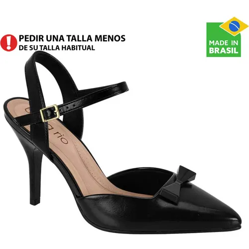 BEIRA RIO Negro de Mujer modelo Calzado Vestir Mujer 4122 negros sintéticos mujer 2025090504322168605 Sintético Pvc