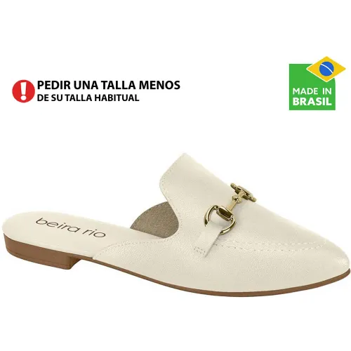 BEIRA RIO Blanco de Mujer modelo Sueco Mujer 4134 sintéticos mujer 2025090504322168794 Sintético Pvc