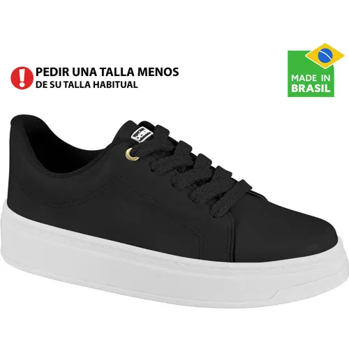 BEIRA RIO Negro de Mujer modelo Zapatilla Mujer 4305 negros sintéticos mujer 2025090504322268983 Sintético Pvc