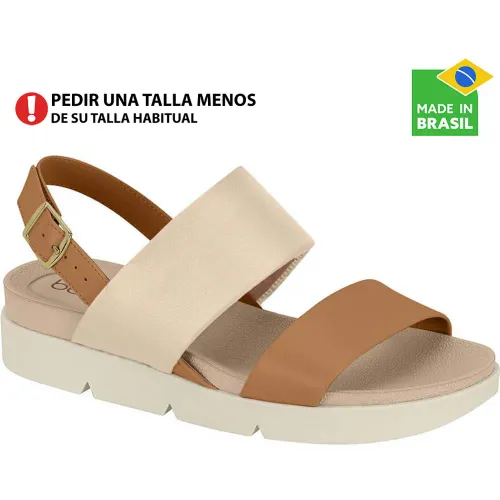 BEIRA RIO Marfil de Mujer modelo Sandalia Mujer 8387 cremas sintéticos mujer 2025090504322270222 Sintético Pvc