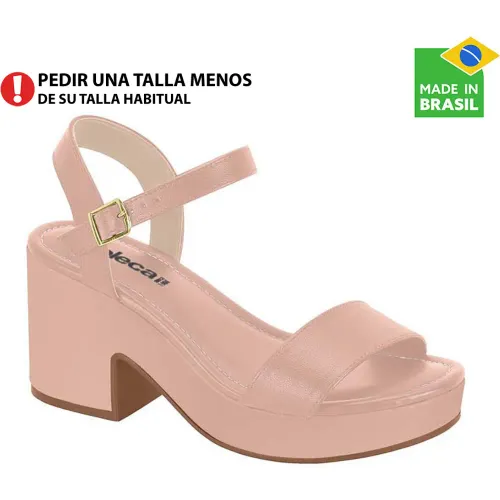 MOLECA  de Mujer modelo Sandalia Plataforma Mujer 5549 rosas sintéticos mujer 2025090504424320753 Sintético Pvc