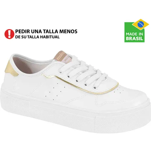 MOLECA Blanco de Mujer modelo Zapatilla Mujer 5658 sintéticos mujer 2025090504424321026 Sintético Pvc