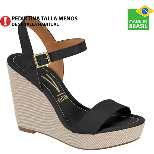 VIZZANO Negro de Mujer modelo Sandalia Cuña Mujer 6283 negros naturales sintéticos mujer 2025090504515322267 Sintético Pvc