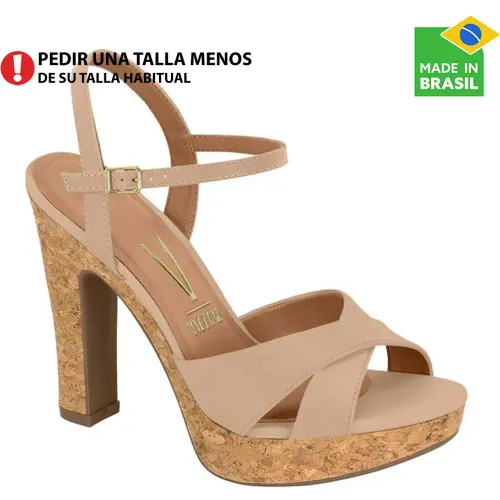 VIZZANO Beige de Mujer modelo Sandalia Plataforma Mujer 6292 beiges naturales sintéticos mujer 2025090504563171567 Sintético Pvc