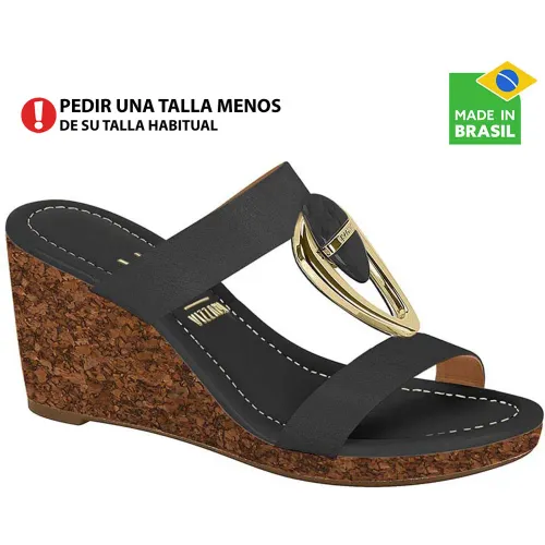 VIZZANO Negro de Mujer modelo Sandalia Cuña Mujer 6501 negros sintéticos mujer 2025090504563172155 Sintético Pvc
