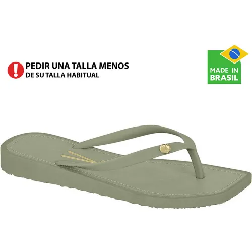 VIZZANO Verde de Mujer modelo Sandalia Flat Mujer 6531 verdes sintéticos mujer 2025090504563172470 Sintético Pvc