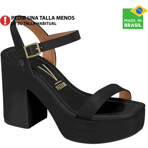 VIZZANO Negro de Mujer modelo Sandalia Plataforma Mujer 6541 negros sintéticos mujer 2025090504563172596 Sintético Pvc