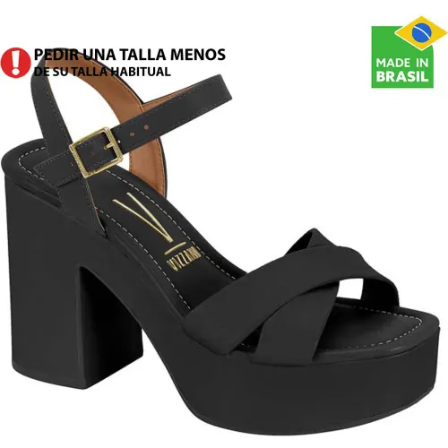 VIZZANO Negro de Mujer modelo Sandalia Plataforma Mujer 6541 negros sintéticos mujer 2025090504563172743 Sintético Pvc