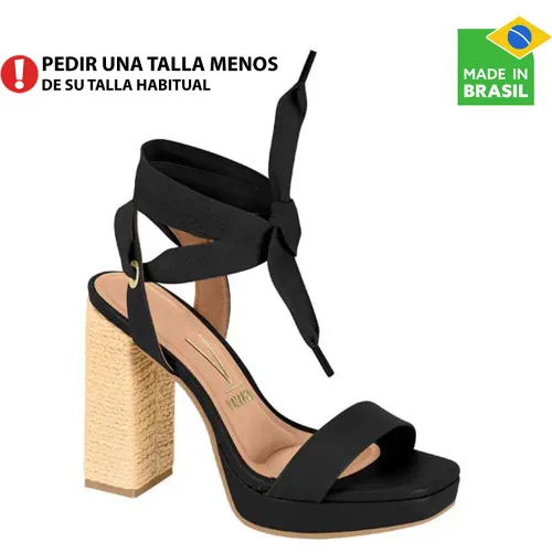 VIZZANO Negro de Mujer modelo Sandalia Plataforma Mujer 6551 negros naturales sintéticos mujer 2025090504563173415 Sintético Pvc