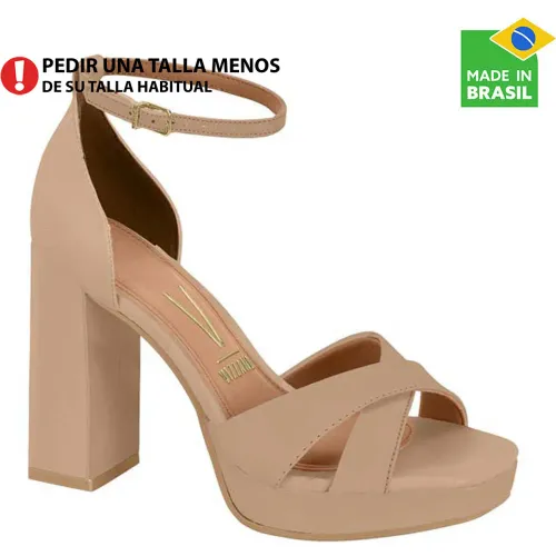 VIZZANO Beige de Mujer modelo Sandalia Plataforma Mujer 6551 beiges sintéticos mujer 2025090504563173499 Sintético Pvc