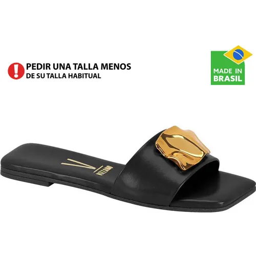 VIZZANO Negro de Mujer modelo Sandalia Flat Mujer 6553 negros sintéticos mujer 2025090504563173751 Sintético Pvc