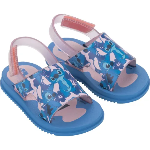 STITCH Celeste de Bebita modelo Sandalia Ojota Bebita Stitch 2sgo260 celestes rosados bebita 2025090507151375385 Sin plantilla Sintético