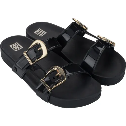 Zaxy Negro de Mujer modelo Sandalia Mujer Zaxy 2gzo250 negros mujer 2025090508085766399 Sin plantilla Sintético