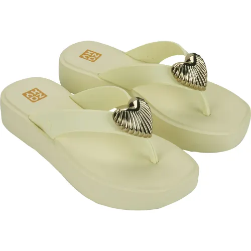 Zaxy Beige de Mujer modelo Sandalia Plataforma Mujer Zaxy 2gzo390 beiges mujer 2025090508085766495 Sin plantilla Sintético