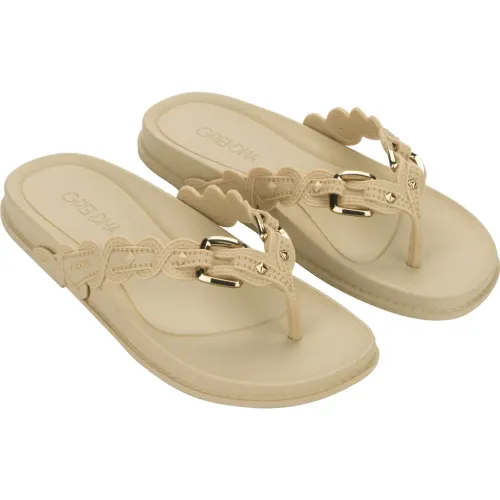 Mujer Grendha Beige Sandalia Tijera Mujer Grendha 2gdv590
