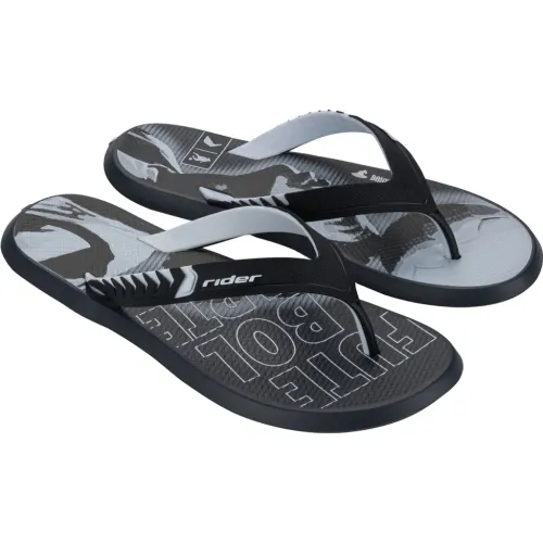 Hombre Rider Negro Sandalia Tijera Hombre Rider 2rdo590