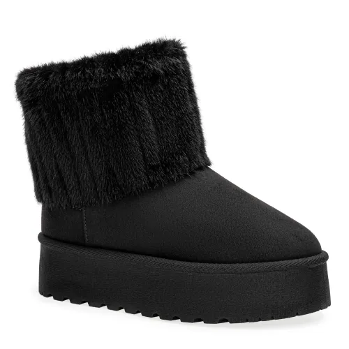 Platanitos Negro de Mujer modelo Botin Dama Btchun Cold negros textiles mujer 2025090515484776430 Textil Sintético