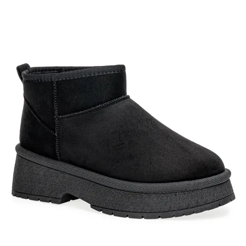 Platanitos Negro de Mujer modelo Botin Dama Btchun Denver negros textiles mujer 2025090515484776538 Textil Sintético