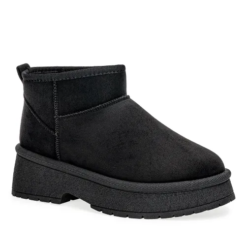 Platanitos Negro de Mujer modelo Botin Dama Btchun Denver negros textiles mujer 2025090515484776538 Textil Sintético