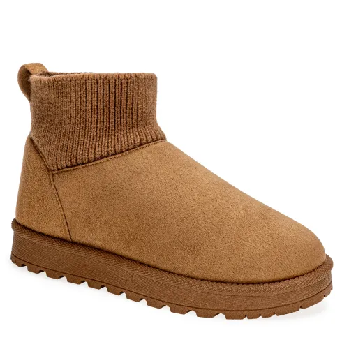 Platanitos Beige de Mujer modelo Botin Dama Bt Praga textiles mujer 2025090515484776628 Textil Sintético