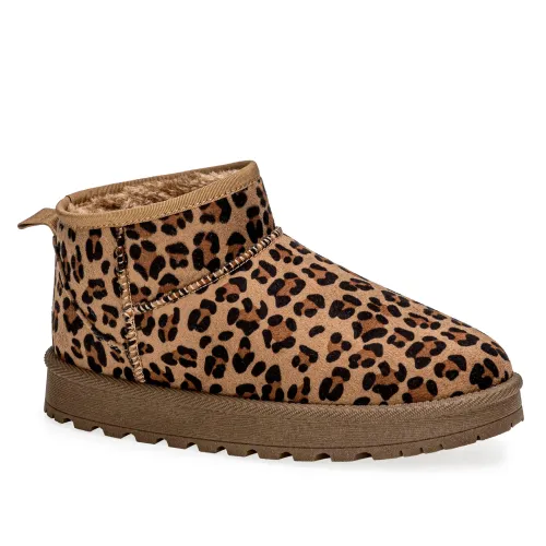 Platanitos  de Mujer modelo Botin Dama Bt Moscu leopardos textiles mujer 2025090515484776664 Textil Sintético