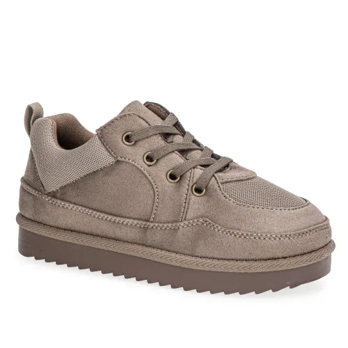 Platanitos  de Mujer modelo Calzado Dama C Montreal topos textiles mujer 2025090515484776700 Textil Sintético