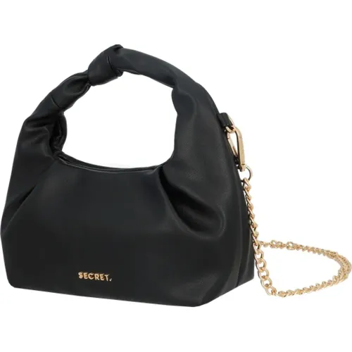 Mujer Secret Negro Cartera Fiesta Mujer Fete