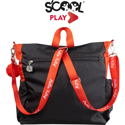 SCOOL PLAY Mochila Cartera Niña Play Hello Kitty