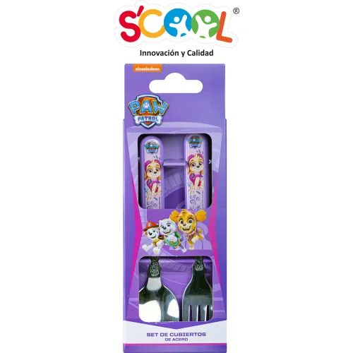 Scool  modelo Set Cubiertos Acero Inoxidable Paw Patrol M 2025090602514964148  