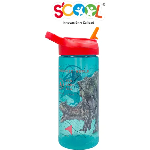 Scool Tomatodo Con Caña 450ml Pp Kombat Jurassic