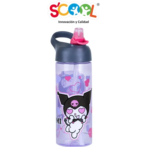 Scool Tomatodo Dlx Con Caña 600ml Pp Ranger Kuromi