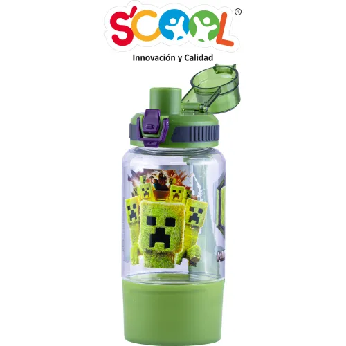 Scool Tomatodo Porta Snack Pc 500ml Minecraft