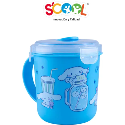 Scool Vaso Snack Pp Con Cuchara 500ml Cinnamoroll