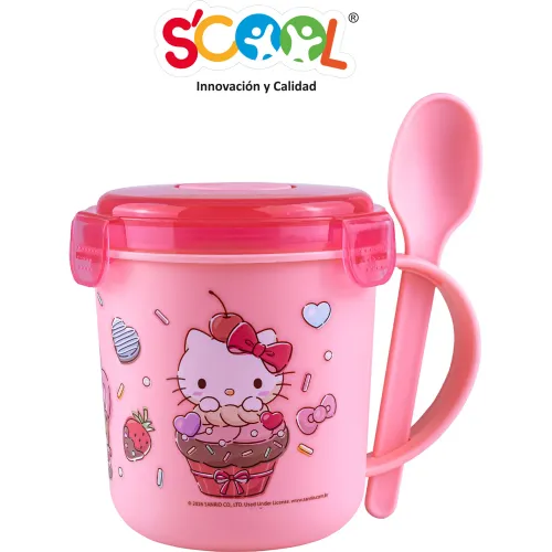 Scool  modelo Vaso Snack Pp Con Cuchara 500ml Hello Kitty 2025090602514964331  