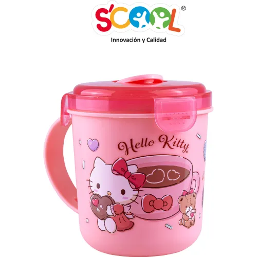 Scool Vaso Snack Pp Con Cuchara 500ml Hello Kitty