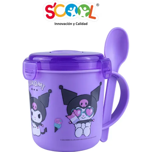 Scool  modelo Vaso Snack Pp Con Cuchara 500ml Kuromi 2025090602514964337  