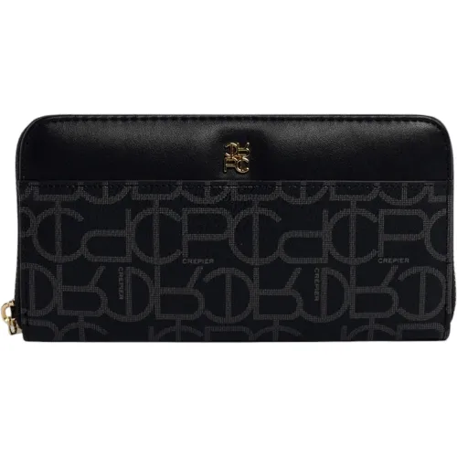 CREPIER Negro de Mujer modelo Billetera Mujer Minerva Grande mujer 2025090602521788985  