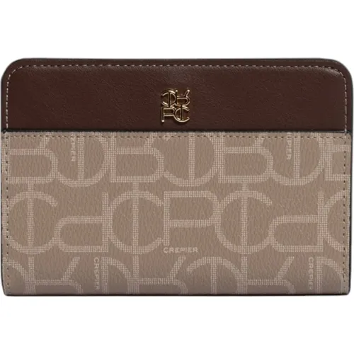 CREPIER Beige de Mujer modelo Billetera Mujer Minerva Mediano mujer 2025090602521788988