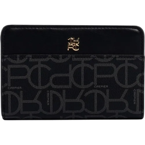 CREPIER Negro de Mujer modelo Billetera Mujer Minerva Mediano mujer 2025090602521788997  