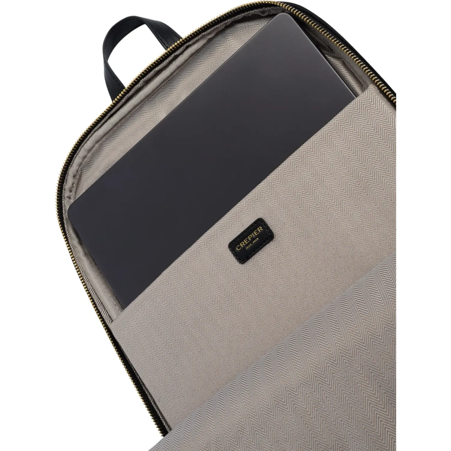 Mochila Crepier Mujer Ellaria Xl color negro | Platanitos