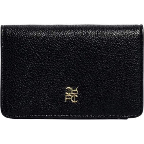 Monedero Crepier Mujer Alba Mediano color negro | Platanitos